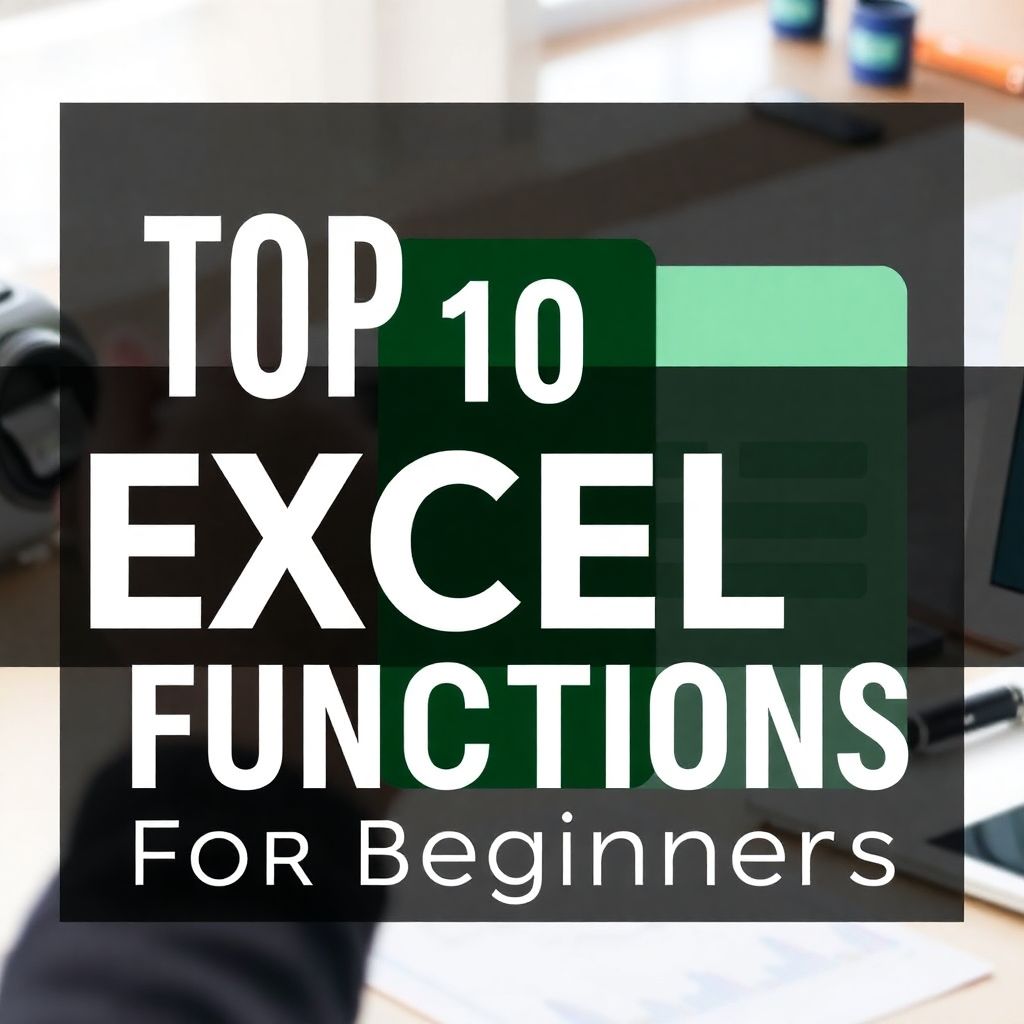 Home 11 Top 10 Essential Excel Functions for Beginners